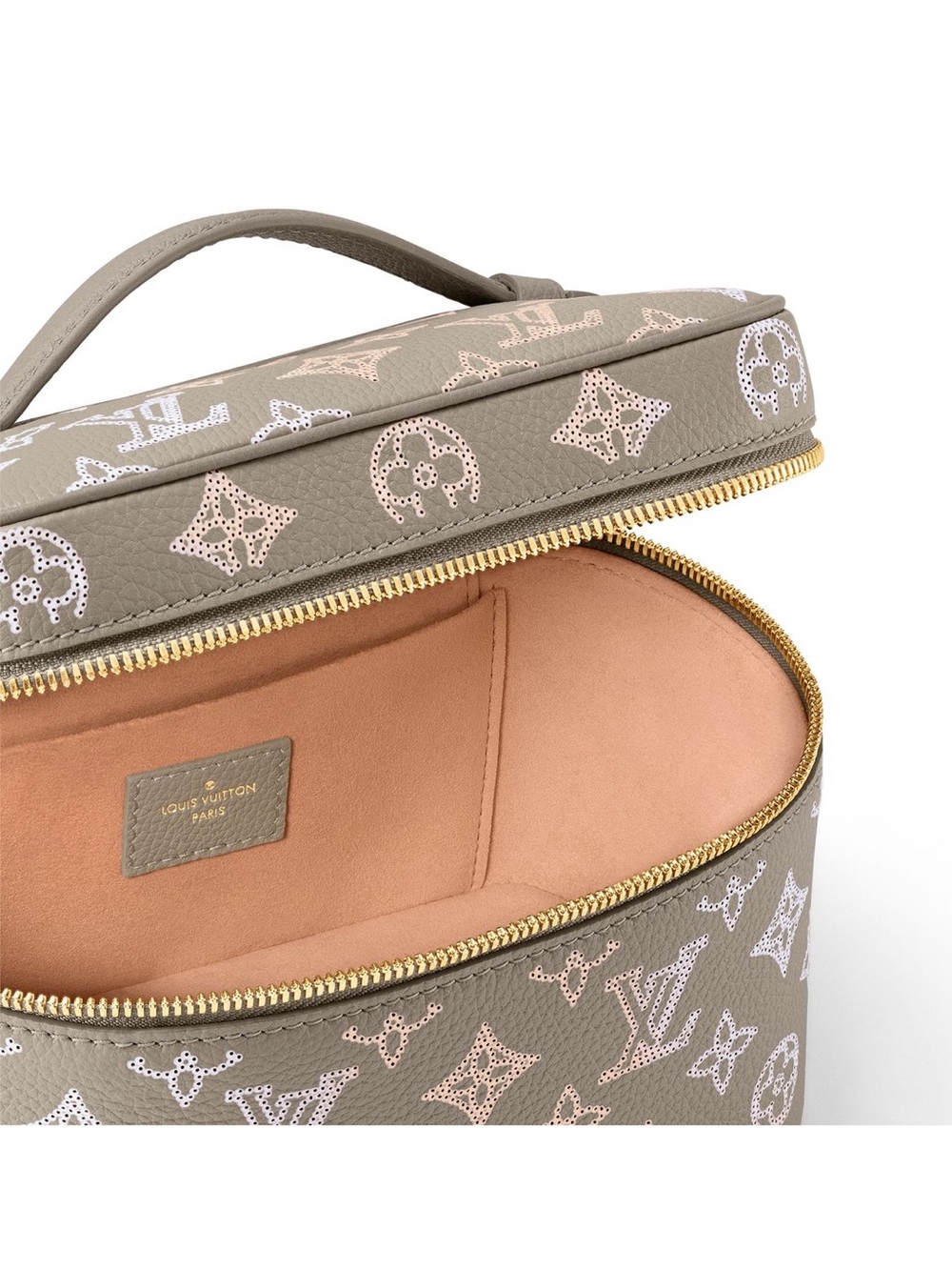 NEW Taupe Louis Vuitton Nice Mini - Picture 5 of 6